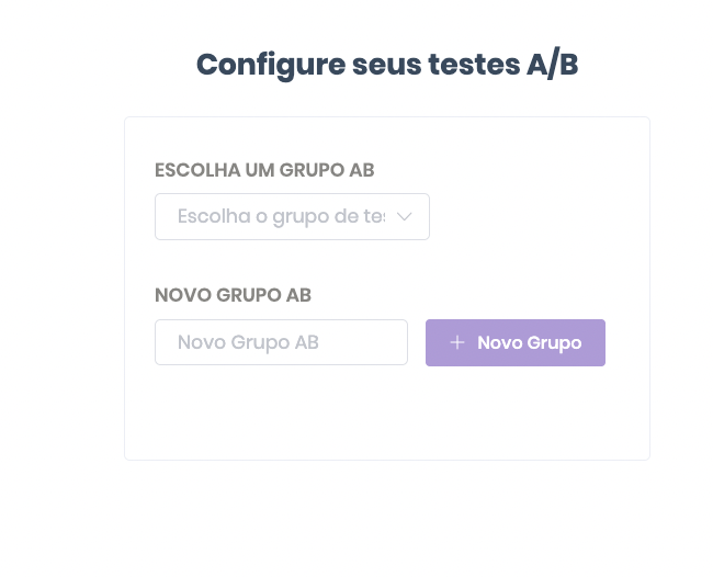 A/B Testing — compare and optimize your campaign performance