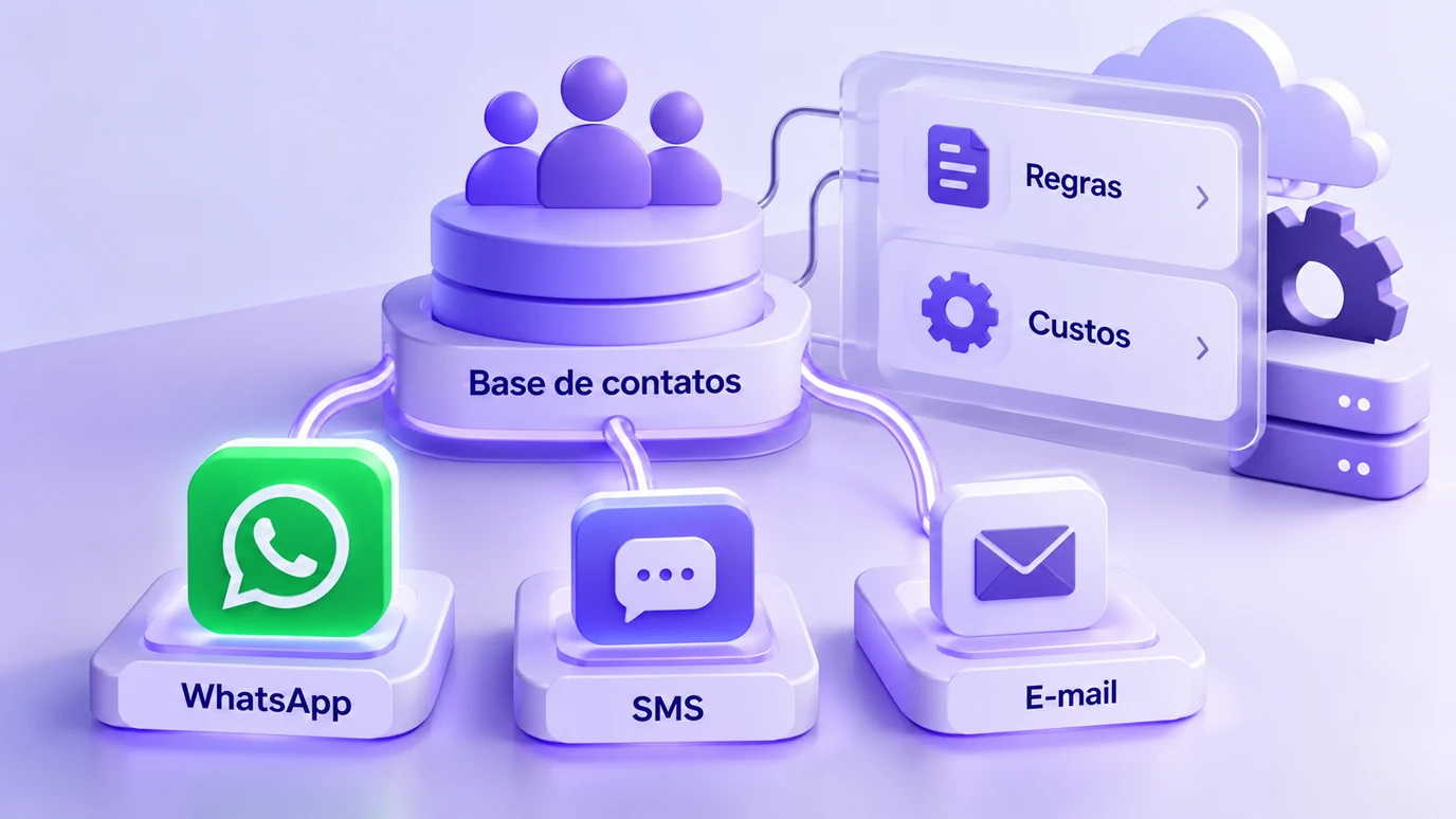 Dependência de um único canal de comunicação em uma estratégia de captura de contatos