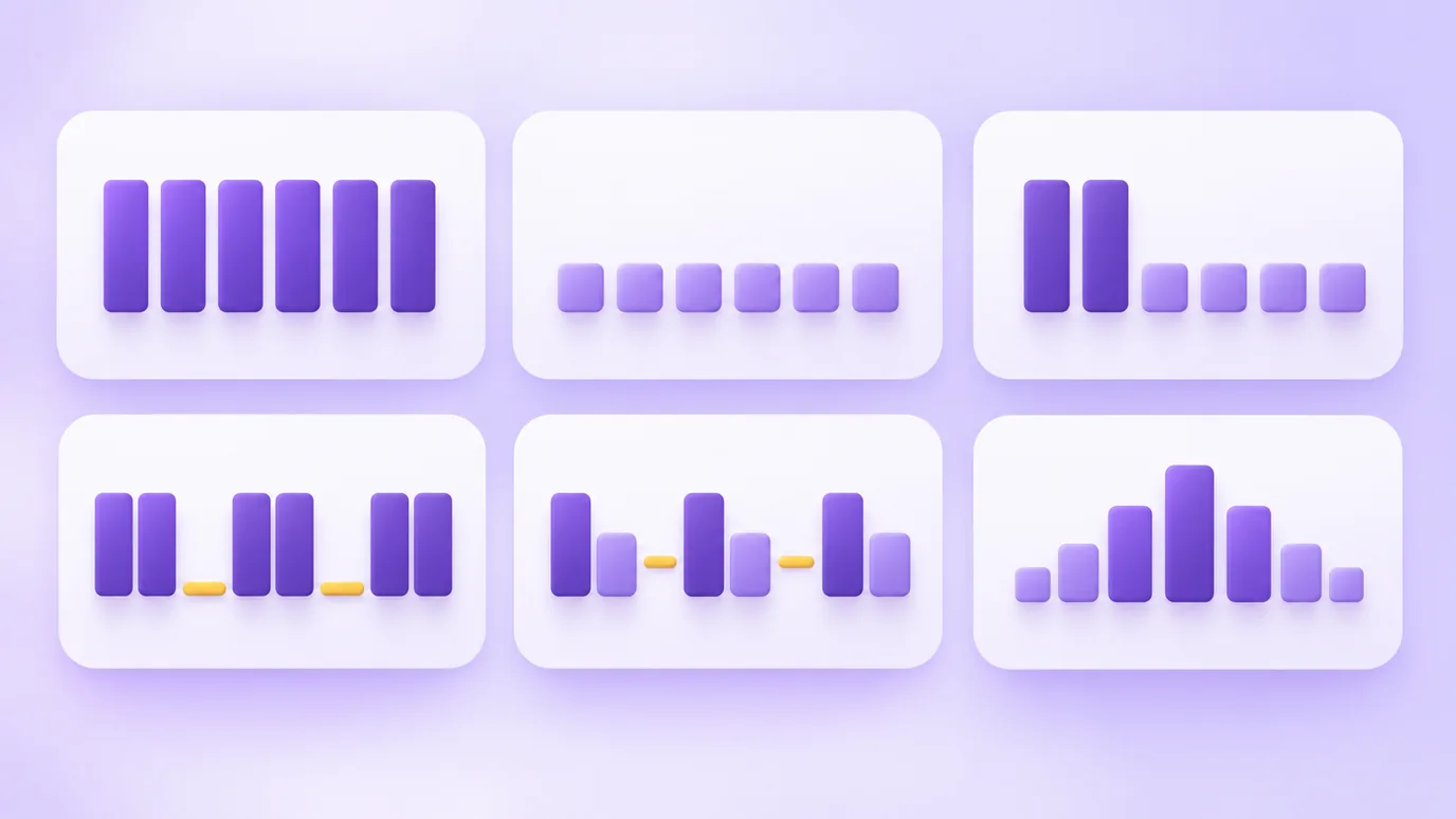 Cards of text formats: uppercase, lowercase, title case, camelCase and snake_case