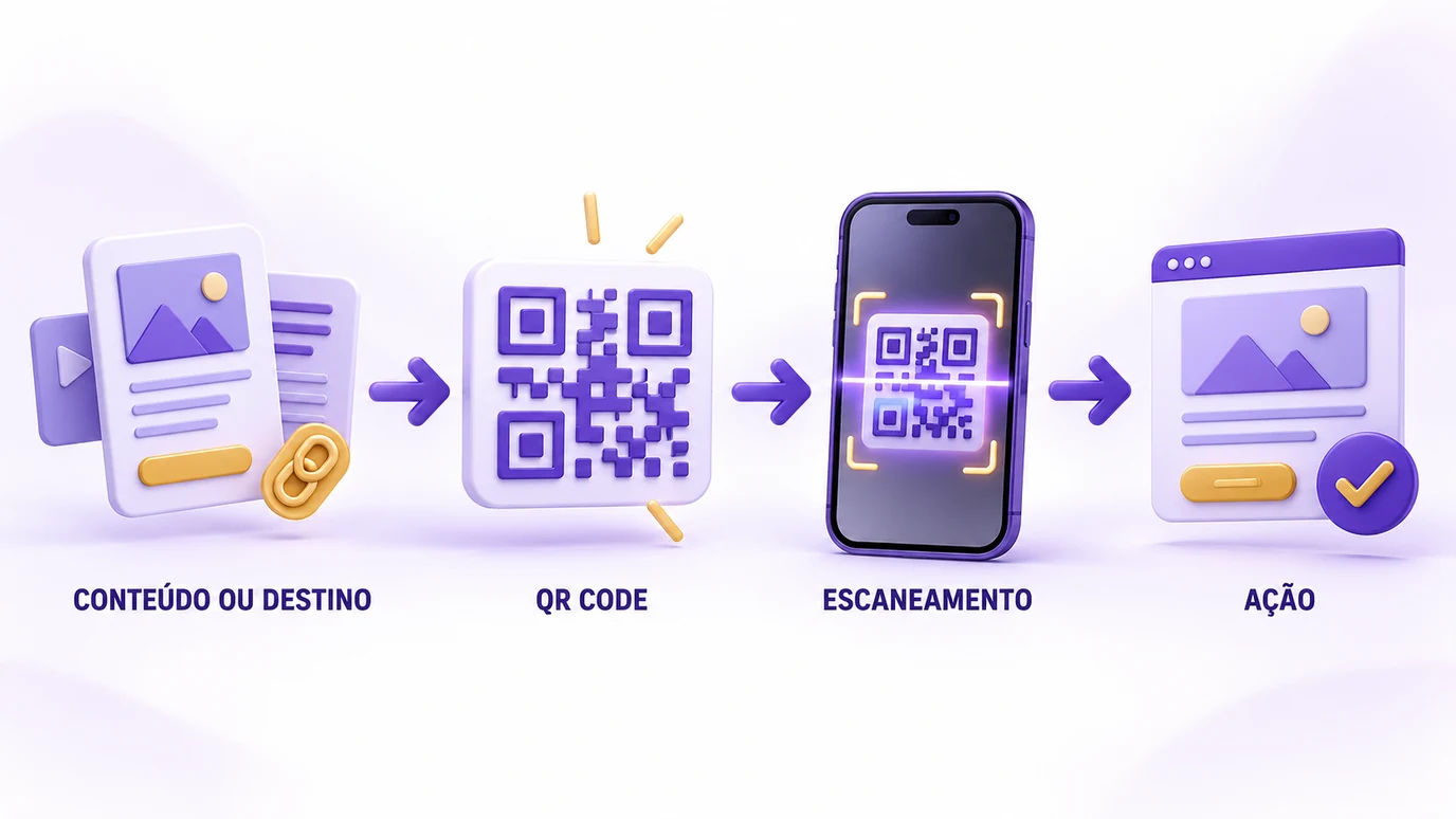 Como funciona um QR Code: conteúdo, escaneamento e ação