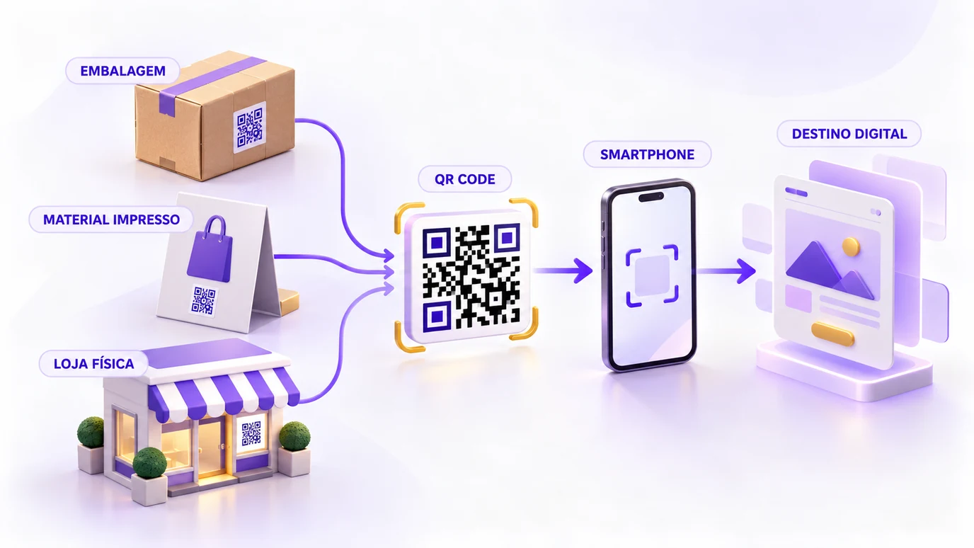 Usos de QR Code em marketing e e-commerce